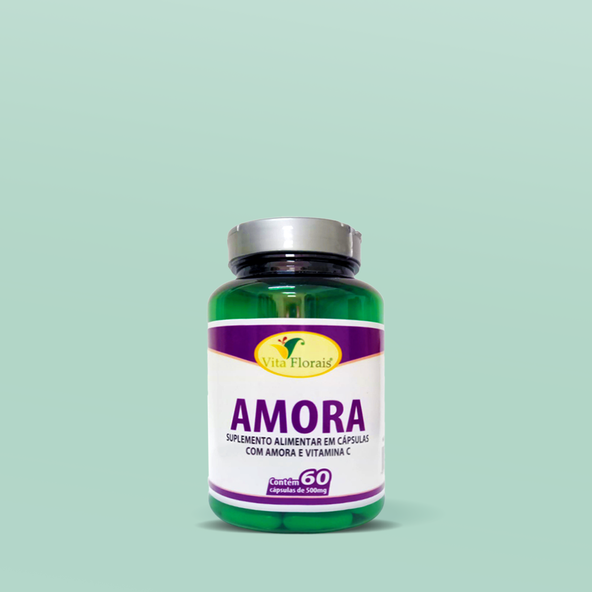 Amora em Cápsulas 500mg - Vita Florais