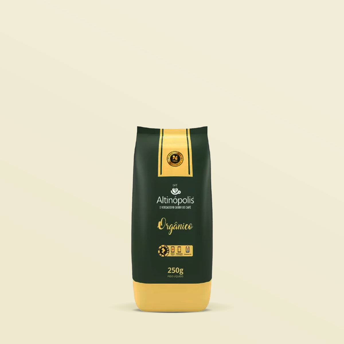 Café Orgânico Torrado & Moído 250g - Altinópolis