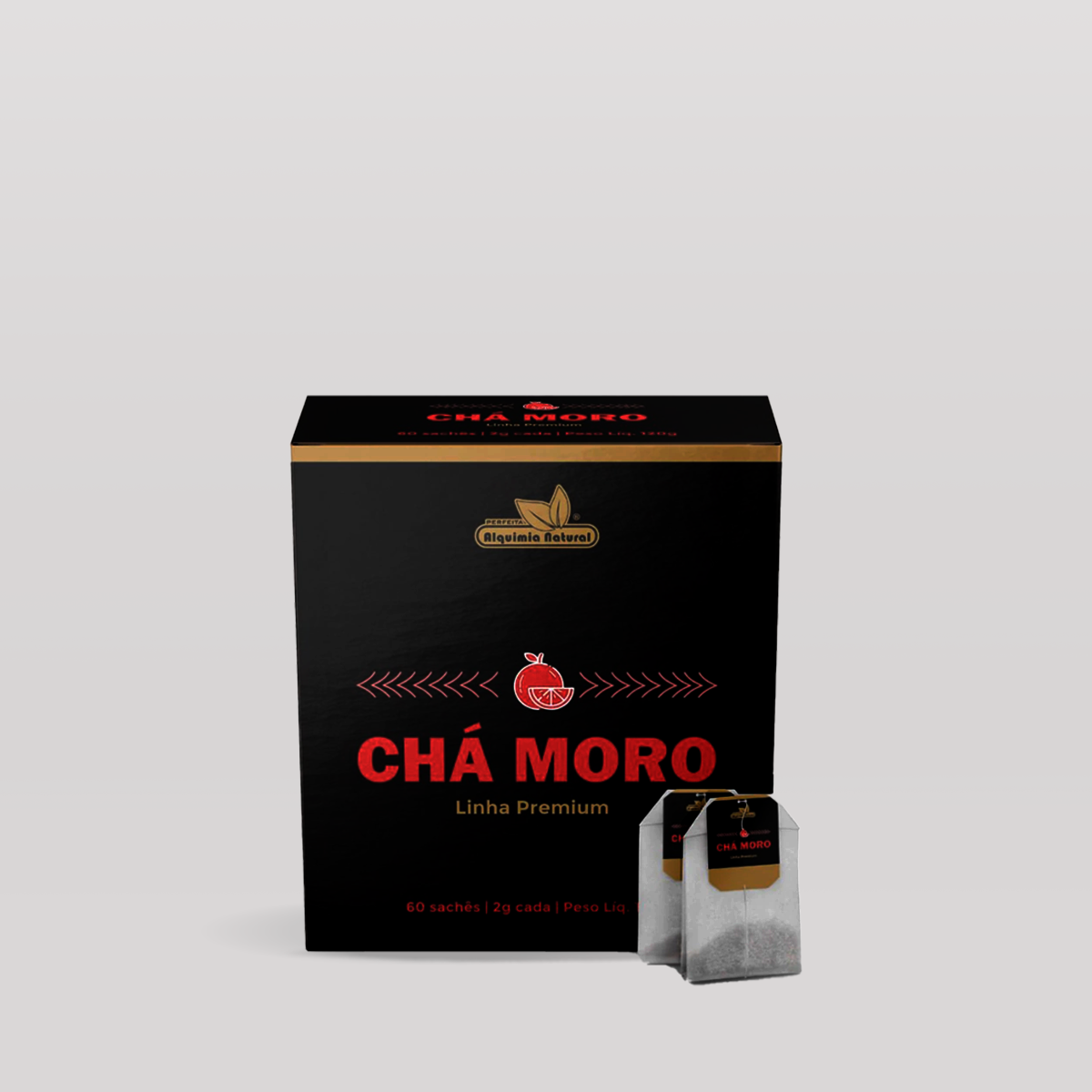Chá Moro em Sachê Unitário 2g - Perfeita Alquimia