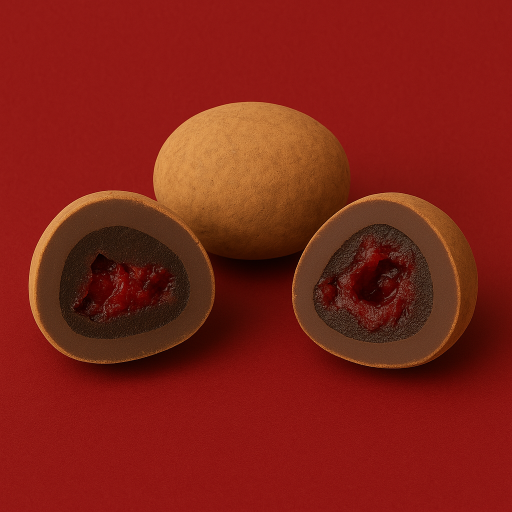 Drageado de Cereja Zero Açúcar A Granel