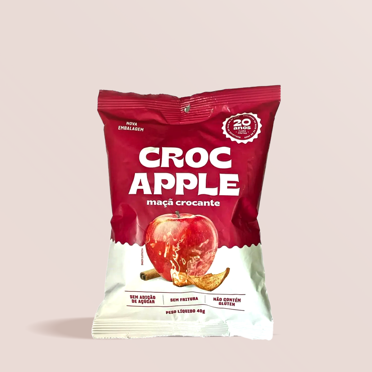 Maçã Crocante 40g - Croc Apple