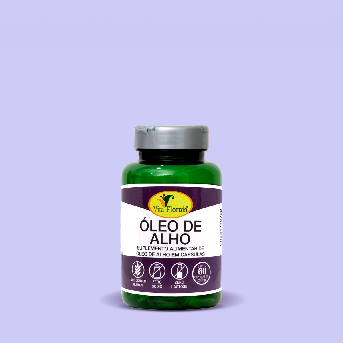 Óleo de Alho em Cápsulas 250mg - Vita Florais
