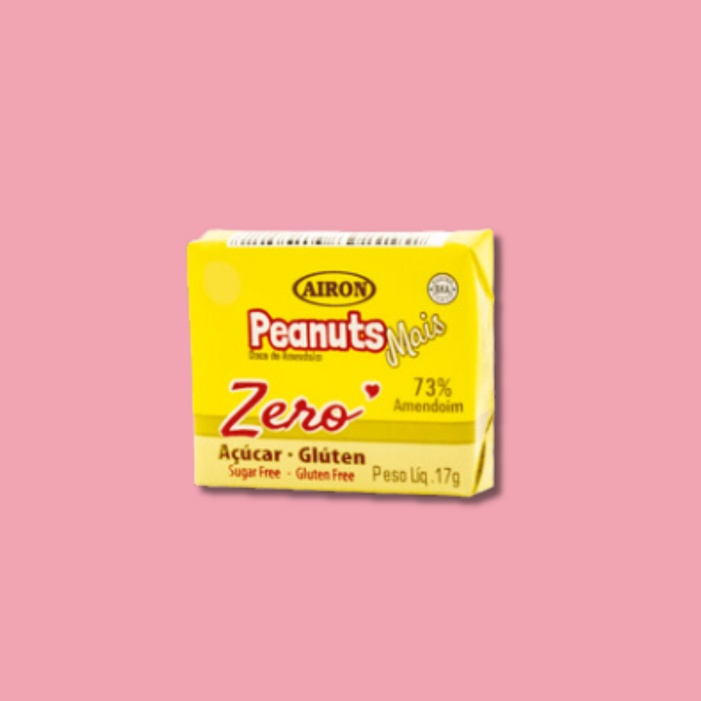 Paçoquinha Zero Açúcar 17g - Airon