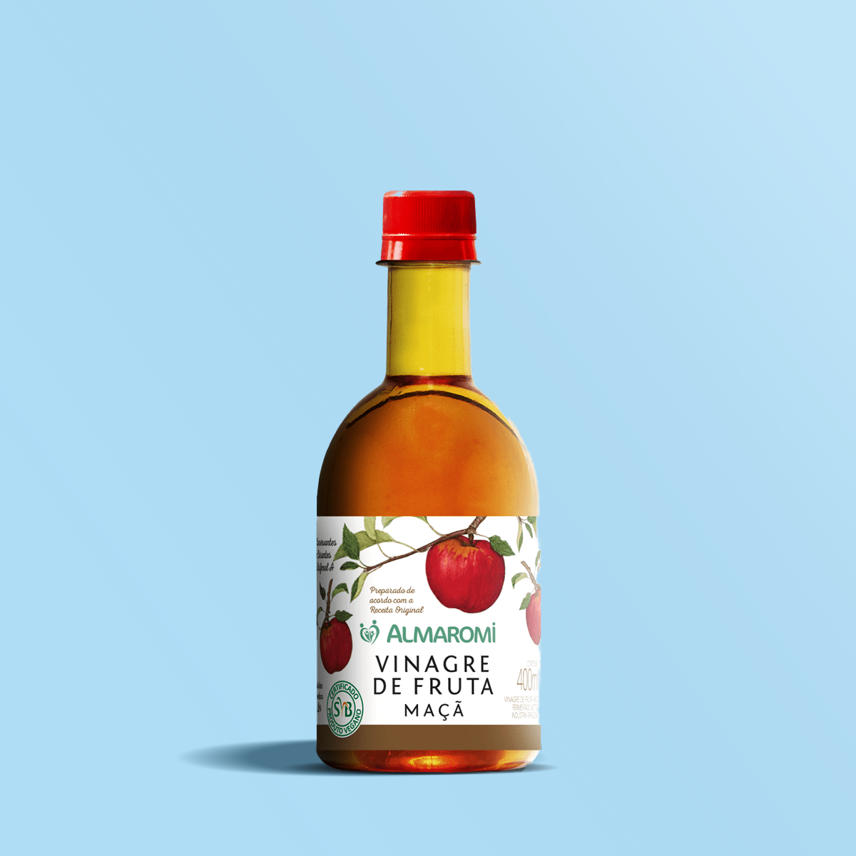 Vinagre de Maçã 400ml - Almaromi