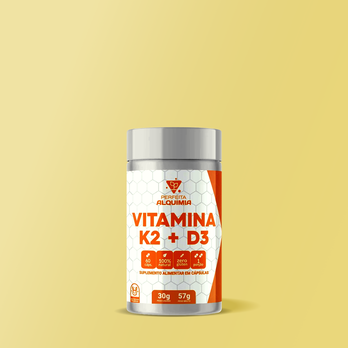Vitamina K2 em Cápsulas 500mg - Vita Florais