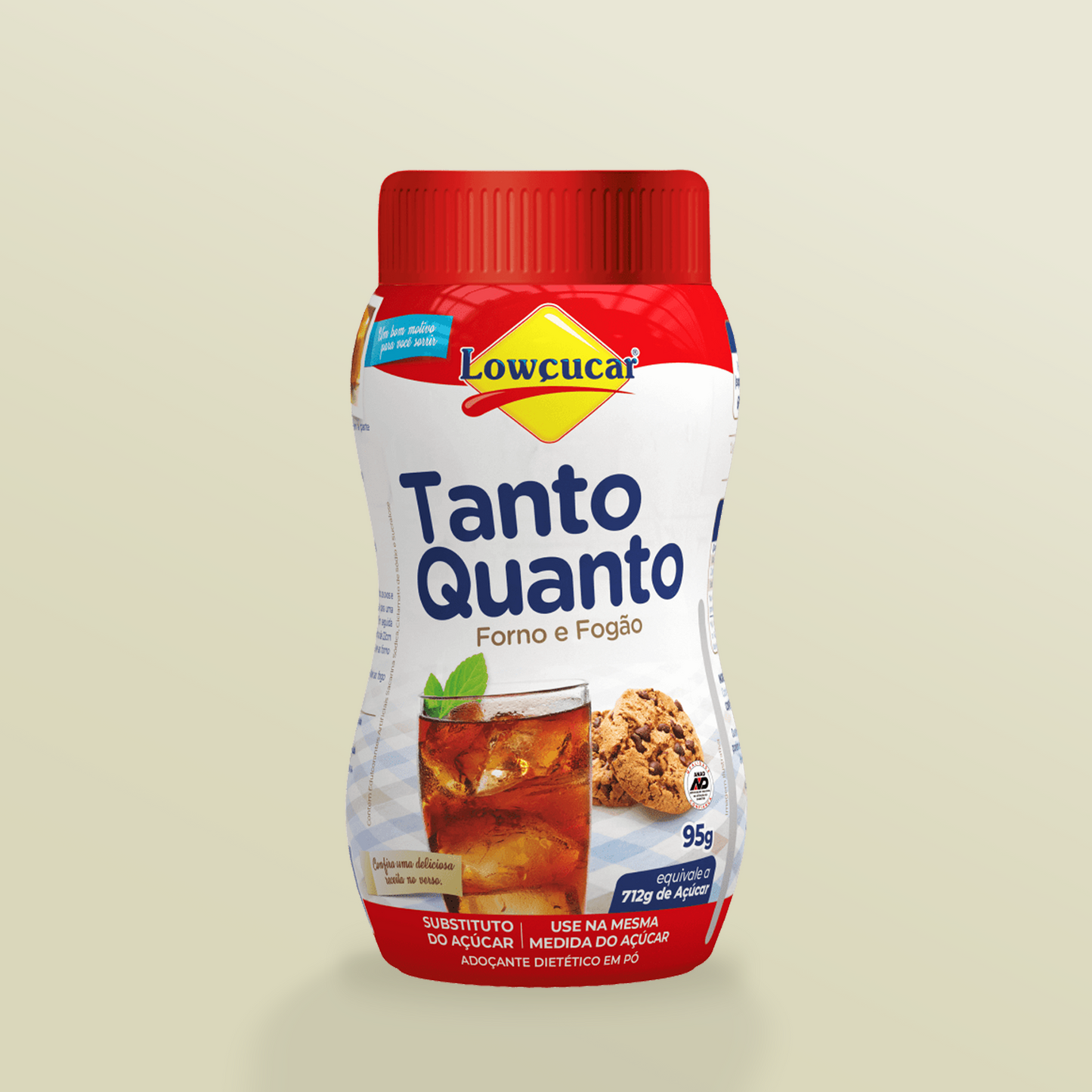 Adoçante Tanto Quanto 95g - Lowçucar