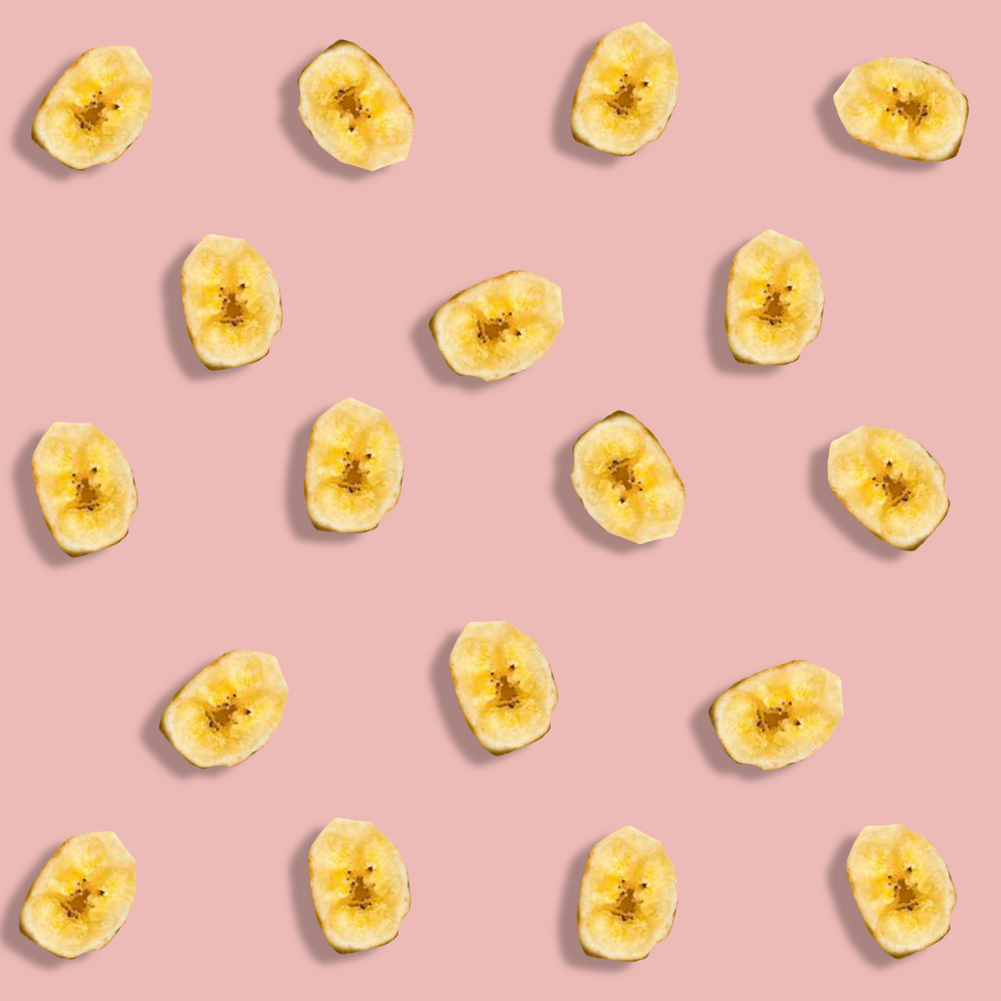 Chips de Banana com Sal Rosa do Himalaia A Granel