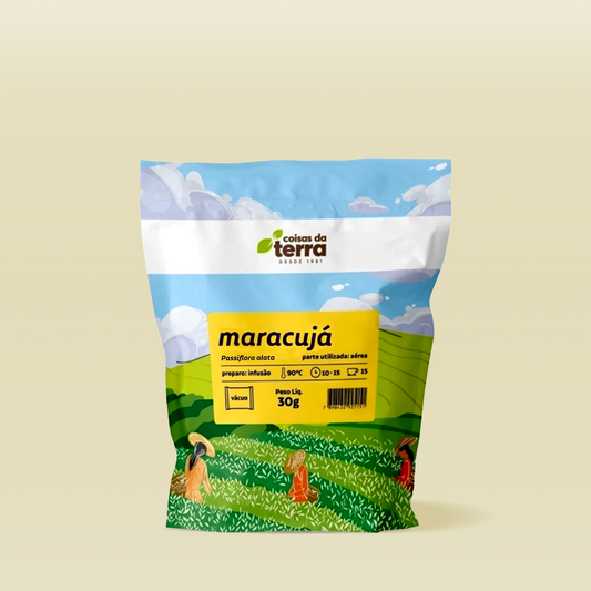 Chá de Maracujá (Passiflora) 30g - Coisas da Terra