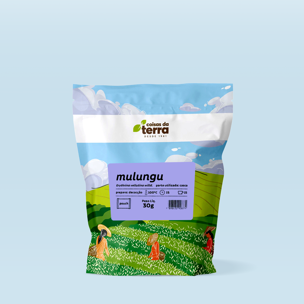 Chá Mulungu 30g - Coisas da Terra