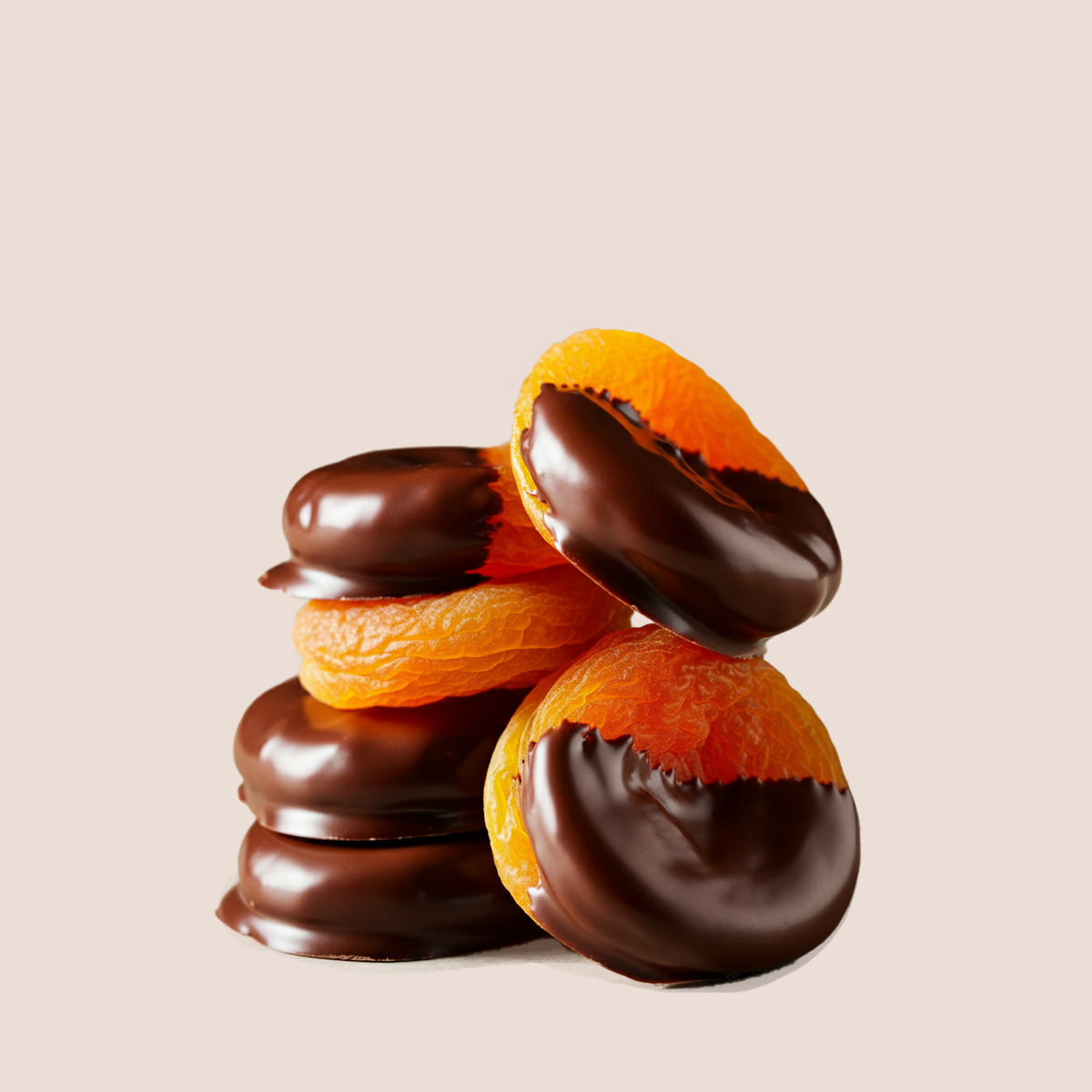 Damasco Banhado em Chocolate 70% A Granel