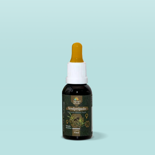 Extrato de Própolis Verdprópolis Solução Alcoolica 70% 30ml - Fauna & Flora
