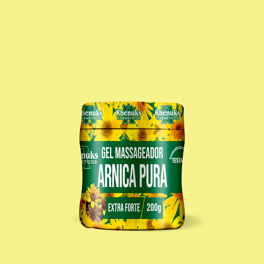 Gel Massageador de Arnica Pura 200g - Rhenuks Cosméticos