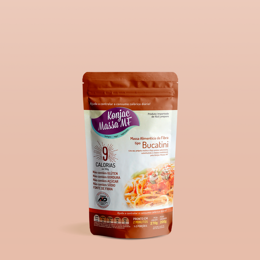 Konjac Bucatini Hipocalórica 200g - Konjac Massa MF