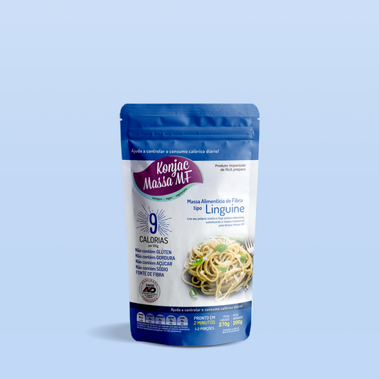 Konjac Linguine Hipocalórica 200g - Konjac Massa MF