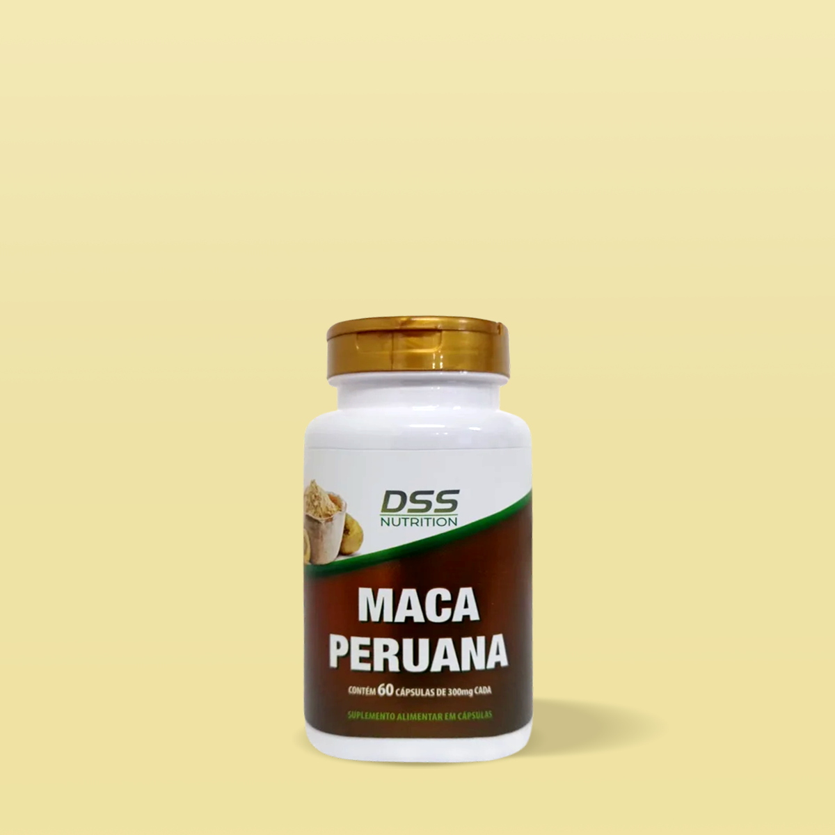 Maca Peruana em Cápsulas 300mg - Dss Nutrition