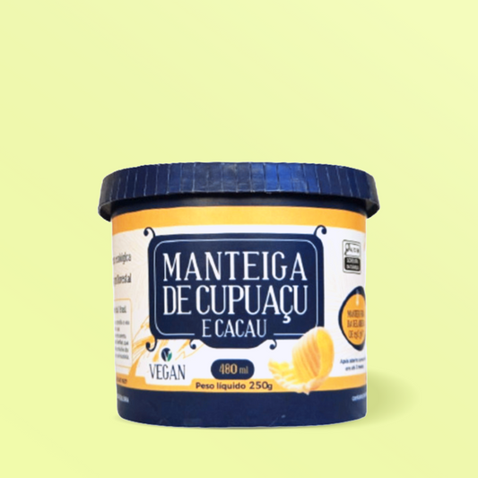 Manteiga de Cupuaçu & Cacau com Sal 250g - Sattva