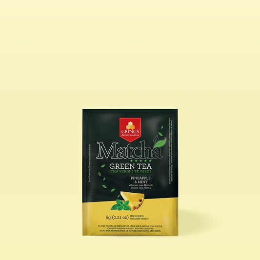 Matcha Sabor Abacaxi com Hortelã 6g - Grings