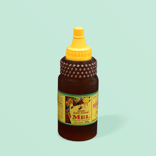 Mel de Flores de Eucalipto 500g - Apiário Santo Antônio