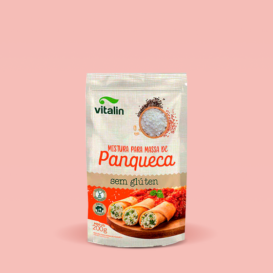 Mistura para Panqueca sem Glúten 200g - Vitalin