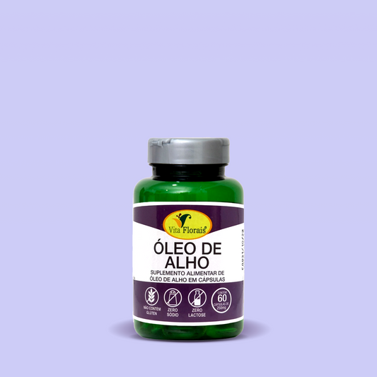 Óleo de Alho em Cápsulas 250mg - Vita Florais