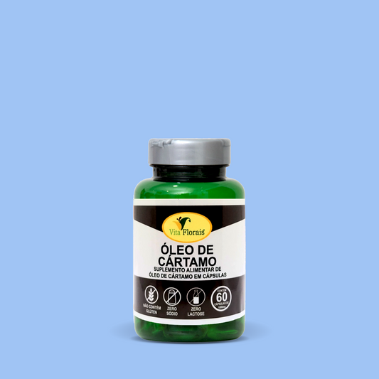 Óleo de Cártamo em Cápsulas 1000mg - Vita Florais