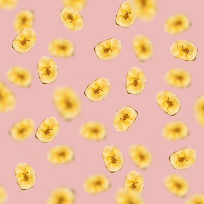 Chips de Banana com Sal Rosa do Himalaia A Granel
