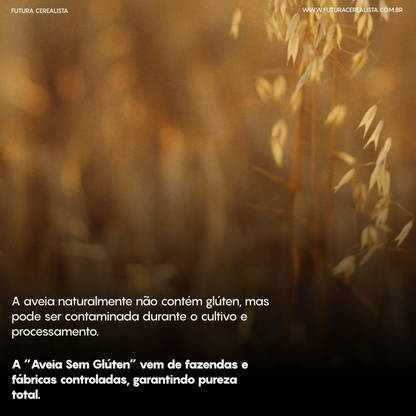 Aveia em Flocos Grossos sem Glúten A Granel