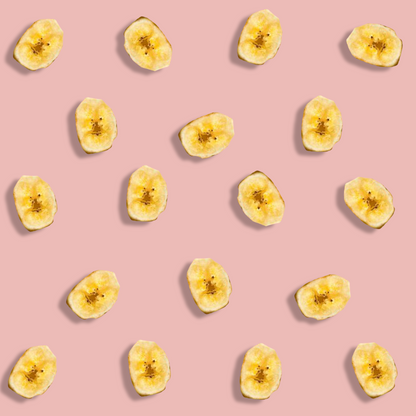 Chips de Banana com Sal Rosa do Himalaia A Granel